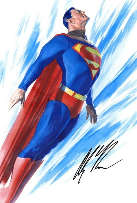 Pin By Anthony Noneya On Dc Stuff 3 Superman Art Alex Ross Comic Art