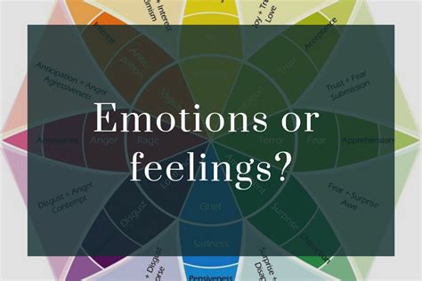 A List Of Feelings Or Is It A List Of Emotions Visualising Mental