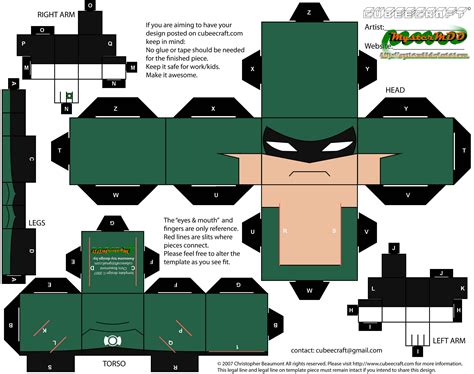 Batman Darkest Knight According To Rymslim Paper Toy Free Printable