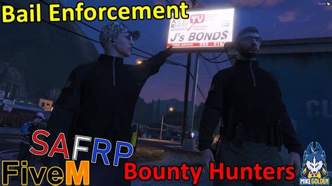 Bail Enforcement Patrol Bounty Hunter Gta 5 Fivem Youtube