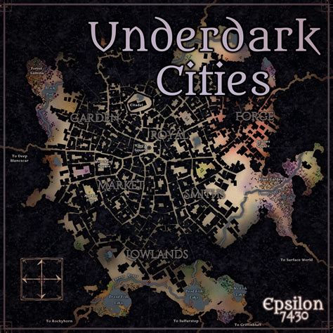 Underdark Cities Maps And Theme Pack V16 Commercial Use