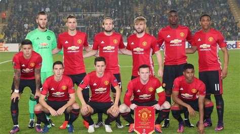 Manchester United Squad 201617 Appearances And Goals