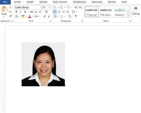 2x2 Picture How To Make 2x2 Photo In Microsoft Word