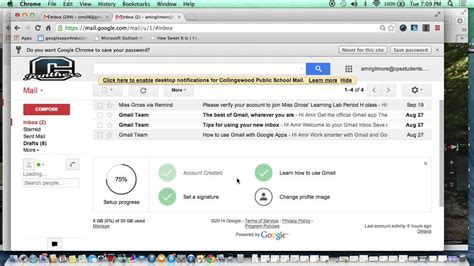 How To Start A New Email Message Using Gmail Youtube