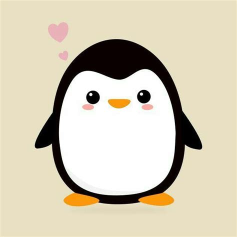 Pin By Виктория On Искусство Cute Penguin Cartoon Cute Little