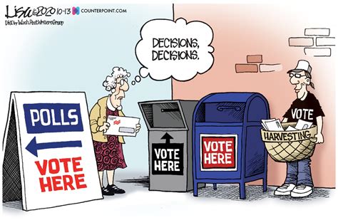 Cartoonist’s Take Ballot Harvesters Might Find It Easier To Throw The Election Santa Cruz