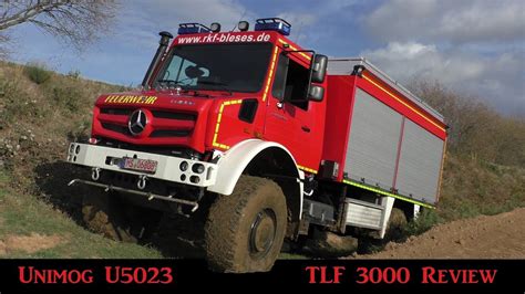 Unimog U5023 Feuerwehr Walkaround Unimog Vorstellung DAS TLF 3000