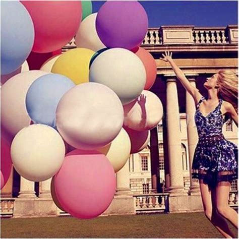 36 Inch Giant Balloon Colorful Blow Up Ball Balloon Helium Inflable