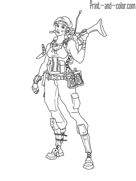 Browse the rare renegade raider skin. Fortnite coloring pages | Print and Color.com