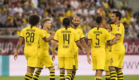 The stream can take place with a small delay from real time. Borussia Dortmund's expected starting XI for the Supercup against Bayern Munich