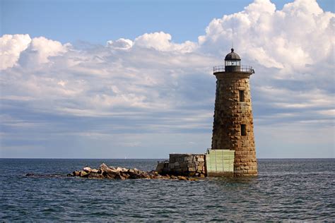 Whaleback Lighthouse Whaleback Lighthouse Kittery Maine Jeremy