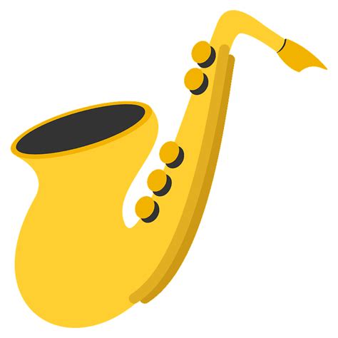 Saxophone Emoji Clipart Free Download Transparent Png Creazilla