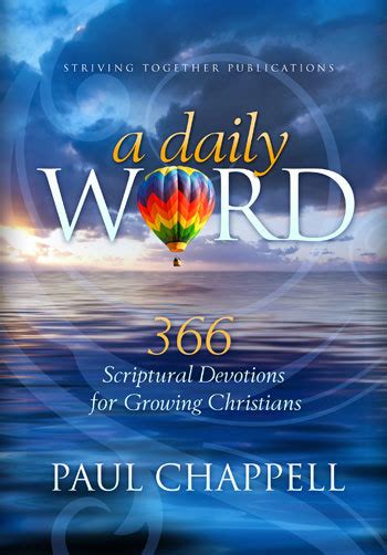 A Daily Word Yearly Devotional Bookchapterverse
