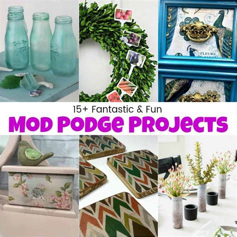 15 Fantastic And Fun Mod Podge Projects You Need To Try