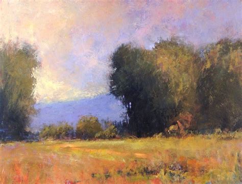 Late Afternoon By Don Bishop Oil Painting Landscape Painting Plein