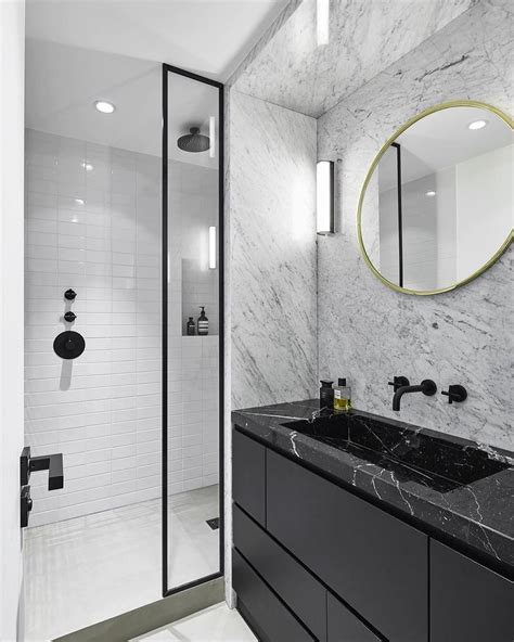 48 Stunning Black Marble Bathroom Design Ideas Black Marble Bathroom Marble Bathroom Designs