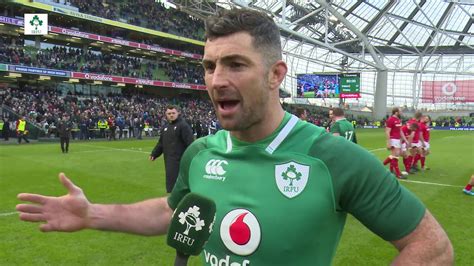 Irish Rugby Tv Rob Kearney Delighted With Irelands Winning Momentum