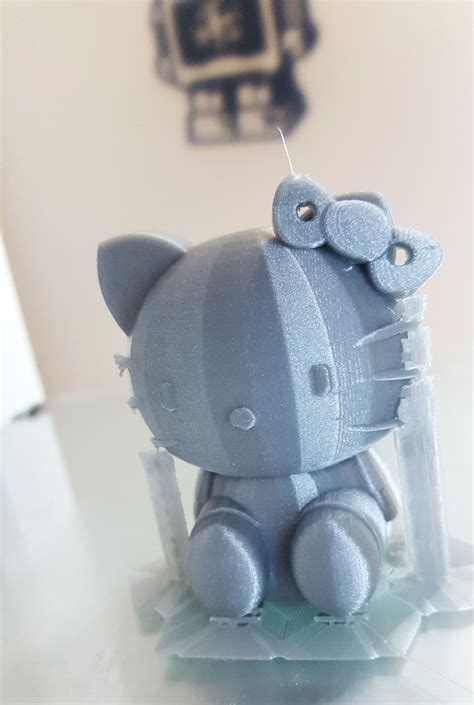 An Adorable Hello Kitty 3d Print That Was Created Using Our Ultimaker 2