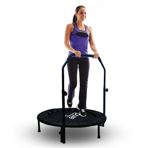 Pure Fun 40 In Bungee Exercise Trampoline With Adjustable Handrail
