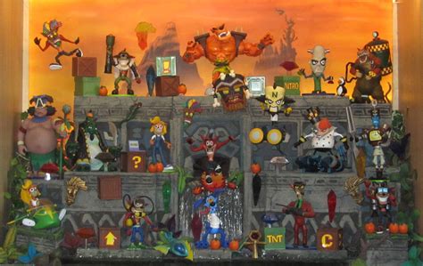 Crash Bandicoot Action Figures Collection By Dreelrayk On Deviantart