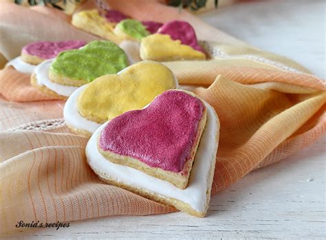 Valentine S Day Frosted Cookies Sonia S Recipes