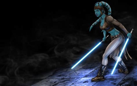 aayla secura colored by lorddaroth on deviantart