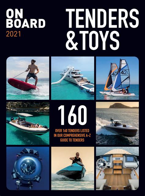 Onboard Magazine Tenders And Toys 2021 By Plum Publications Issuu