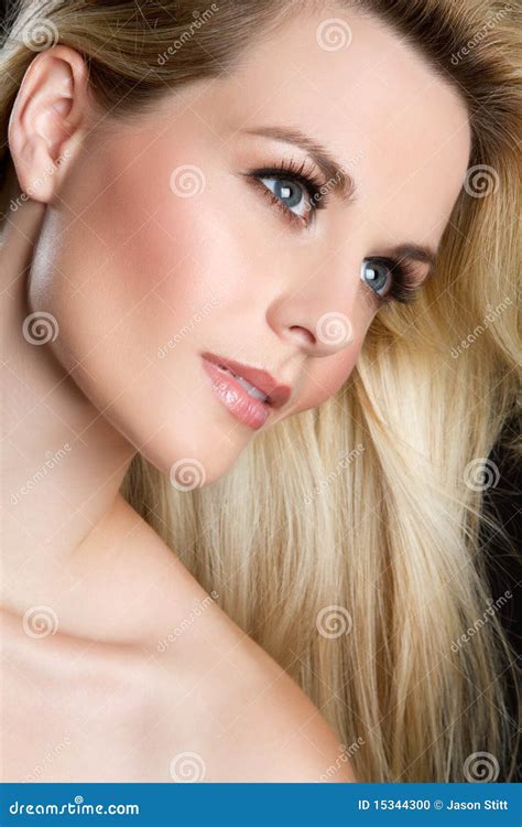 Beautiful Woman Face Stock Photo Image Of Beautiful 15344300