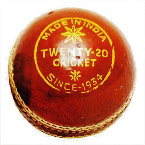 Twenty 20 Cricket Leather Ball At Best Price In Meerut Buchi Sports
