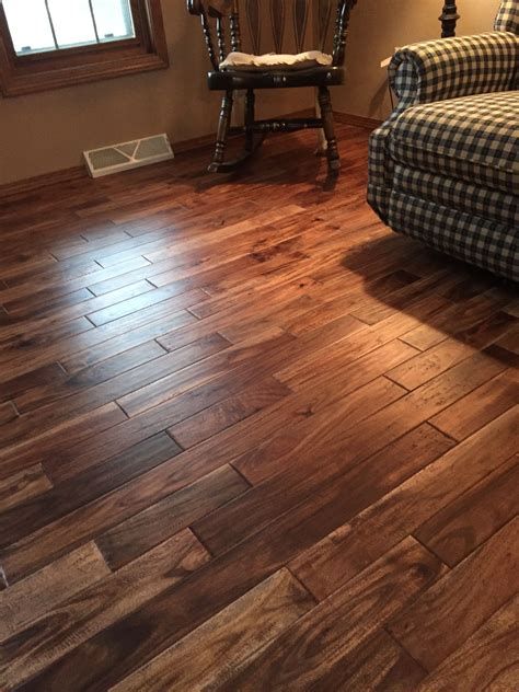 Acacia Natural Handscraped Most Beautiful Floor Home Depot Flooring