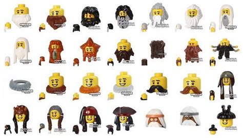 Lego Hairstyles Lego Hair Pieces Lego Lovers