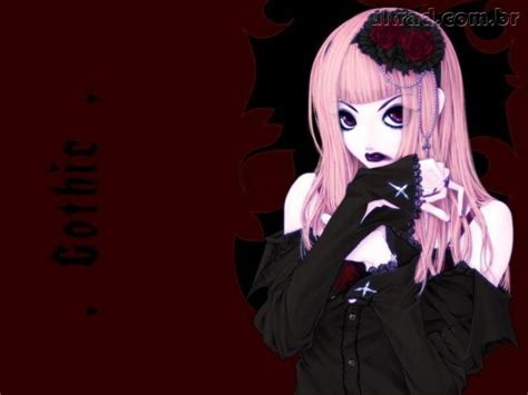 Anime Gotico Dibujar Gothic Anime Girl Anime Art Y Gothic Anime