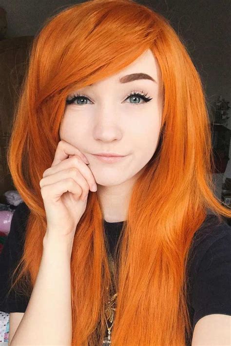 orange hair ideas to conquer all seasons and hearts