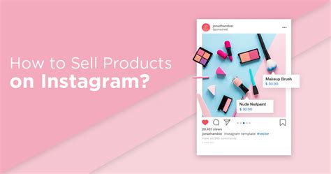How To Sell Products On Instagram Social Media Platform