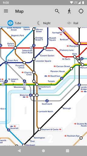 Updated Tube Map Tfl London Underground Route Planner Pc Android