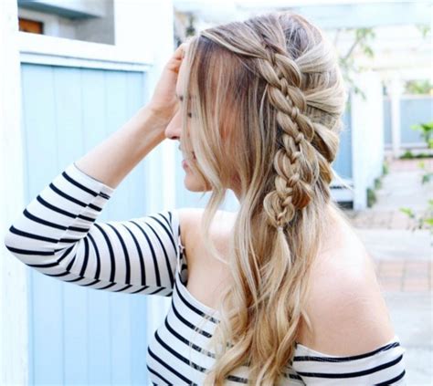 Get A Chic Lace Braid In A Few Simple Steps Beauty