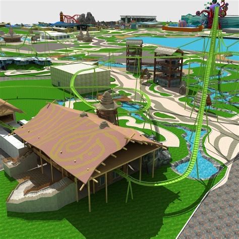 Amusement Park 3d Model Max