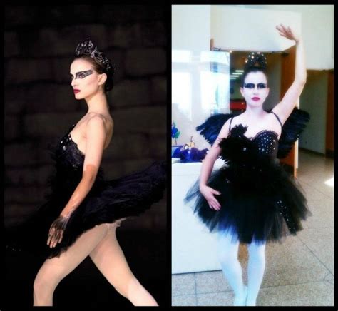 Black Swan Costume I Made Black Swan Costume Halloween Black Swan