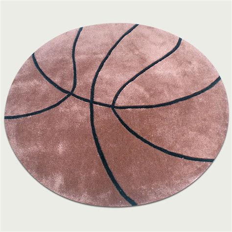 Hello select your address all. Basketball shaped sports theme brown and black round rug ...