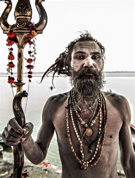 Aghori Monk Portrait Human People Of The World