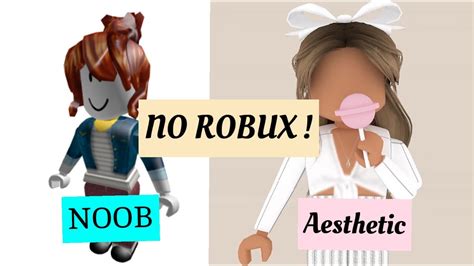 Go on adventures, take care of pets, manage cafes, and more in. Aesthetic Roblox Avatar with NO ROBUX! - YouTube