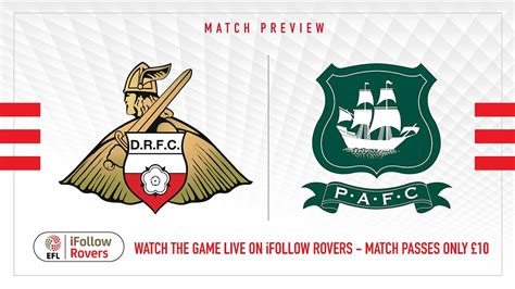 Preview Rovers Vs Plymouth Argyle News Doncaster Rovers
