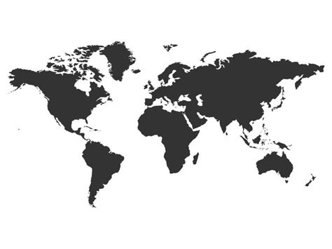 Damit haben sie die möglichkeit, den farbraum zu konvertieren. weltkarte schwarz weiß (mit Bildern) | Weltkarte schwarz ...