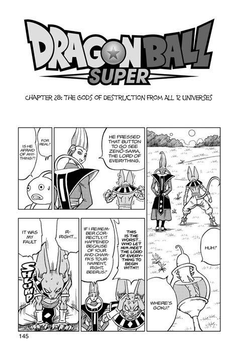 Truyện Tranh Dragon Ball Chap 28 Thần Hủy Diệt Của 12 Vũ Trụ Hỏi đáp Trực Tuyến Mọi Mặt Cuộc Sống