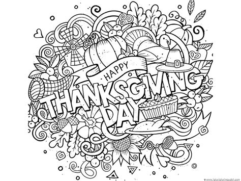 When you see the image you would like to print, simply click or tap it and you will be taken to the larger printable image. FREE Thanksgiving Coloring Pages for Adults & Kids ...