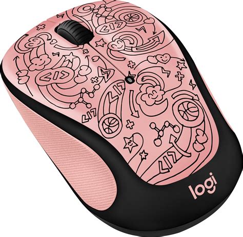 Customer Reviews Logitech M325c Doodle Collection Wireless Optical