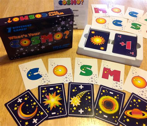 Card games are the creme de la creme of board game culture. What's Your Cosmo Custom Card Game is 7 games in 1