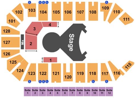 Dr Pepper Arena Tickets In Frisco Texas Dr Pepper Arena Seating Charts