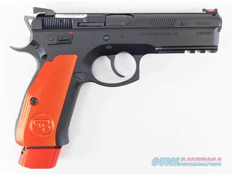 Cz Usa Cz 75 Sp 01 Competition 9mm 46 Red B For Sale