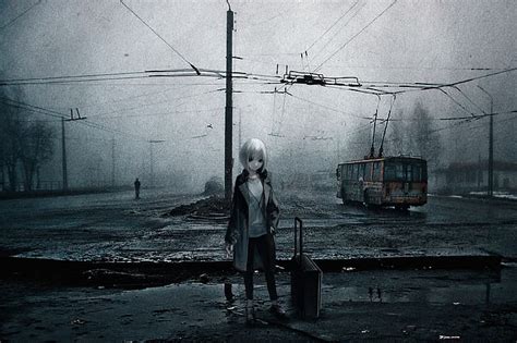 Online Crop Hd Wallpaper Depressing Gray Anime Collage Russia